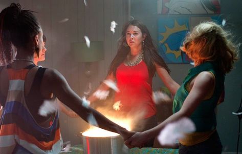 Hannah Tointon, Lacey Turner, Nina Toussaint-White, and Phoebe Fox in Switch (2012)