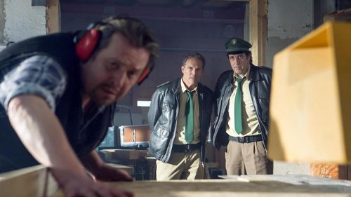 Andreas Giebel, Christian Tramitz, and Helmfried von Lüttichau in Hubert ohne Staller (2011)
