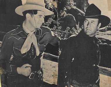 Tex Fletcher and Carl Mathews in Six-Gun Rhythm (1939)