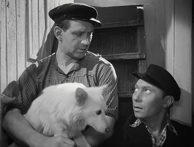 Gustav Knuth and Carl Raddatz in Under the Bridges (1946)
