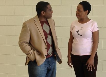 Shay with Dir. Brandon Jolley. #BB Brown And Friends