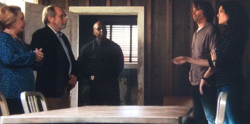 Martin Mull, Eric Christian Olsen, Debra Jo Rupp, Jeronimo Spinx, and Daniela Ruah in NCIS: Los Angeles (2009)