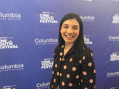Ivana Noa at CineYouth Chicago International film Festival wearing Red Valentino