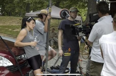 Exterior still of Amber Nelson - US Army Film