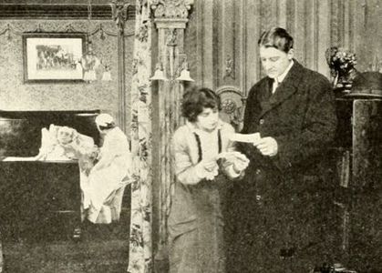 Alexander Gaden and Ethel Grandin in Love's Victory (1914)