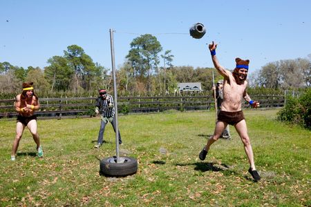 Dave England, Loomis Fall, Steve-O, and Manny Puig in Jackass 3D (2010)