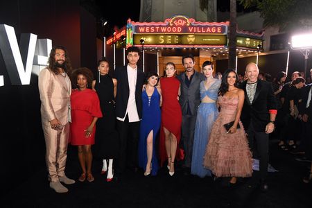 cast of SEE at redcarpet world premier at the regency theatre in in Westwood CA