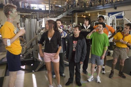 Amanda Bynes, Adam Hendershott, Jeremy Howard, Samm Levine, Danny Strong, Donté Bonner, Arnie Pantoja, and Jack Carpente