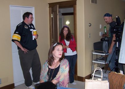 Dana Hardy, Mike Hamilton, Jeff Carpenter, and Alexandra Cherney in Trapped (2009)