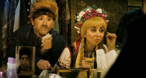 Javier Cámara and Carmen Ruiz. La vida inesperada.