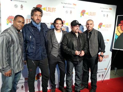Director and Cast Members of Our Boys at LALIFF (Los Angeles Latino International Film Festival) Darius Cottrell, Leonar