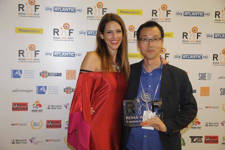 Young Man Kang, Web Series Doppelganger won Best Independent Production Foreign Series @ROMA Webfest 2016 with Founder J