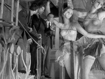 Pierre Grasset, Robert Hossein, and Marcel Lupovici in Rififi (1955)
