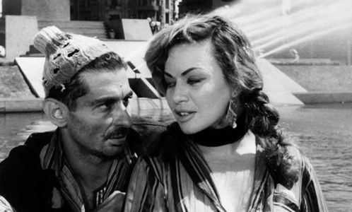 Youssef Chahine and Hind Rustum in Cairo Station (1958)