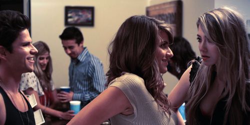 Daniel Booko, Liz Nicole Abrams, and Rachel McCord in Getting That Girl (2011)