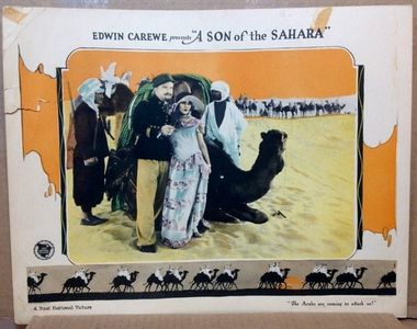 Montagu Love and Claire Windsor in A Son of the Sahara (1924)