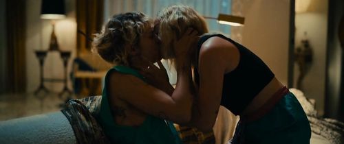 Garance Marillier and Agathe Rousselle in Titane (2021)