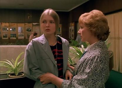 Larisa Malevannaya and Anastasiya Nemolyaeva in Intergirl (1989)