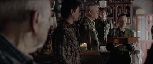 Danny Huston and Isabel Aerenlund in No One Left Behind (2019)