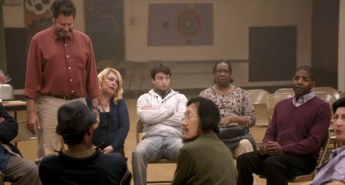 Still of Jeff Williams and Tim Haldeman in Bent