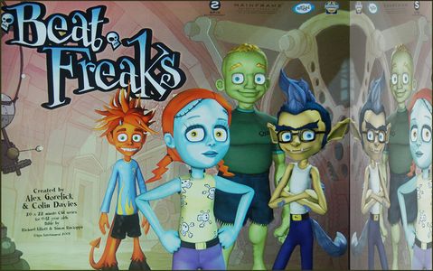 'Animation Magazine 1st Annual Pitch Competition Staff Pick Winner, BeatFreaks (Deloris Deadhead)' Writer/Creator/Art Di