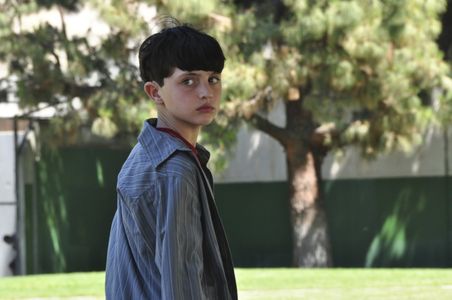 Gianni on the set of 