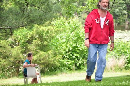 Frank Lewallen as Randy Werner, on the set of It Was A Girl.