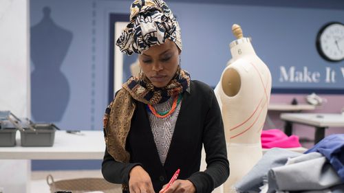 Batani-Khalfani in Project Runway (2004)