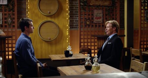 Jack Wagner and Parker Harris in Love on the Vines (2017)