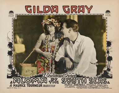 Gilda Gray and Percy Marmont in Aloma of the South Seas (1926)