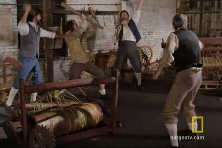Peter Spruyt, Kurt Long, Jonah Ray, and Mark Casimir Dyniewicz Jr. in History of the World... For Now (2016)