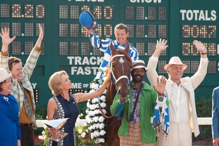 Diane Lane, John Malkovich, Dylan Baker, Margo Martindale, Nelsan Ellis, and Otto Thorwarth in Secretariat (2010)