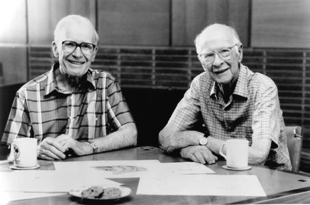 Ollie Johnston and Frank Thomas in Frank and Ollie (1995)