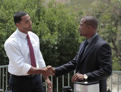 Darrin Dewitt Henson and Christian Keyes in Black Coffee (2014)