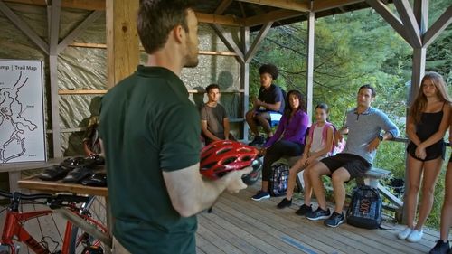 Still of Michael James Regan, Hattie Kragten, Matt Wells, Tracy Shrev and Joshua Obra in Daddy's Perfect Little Girl