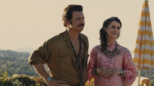 Al Madrigal and Mary Holland in Physical (2021)