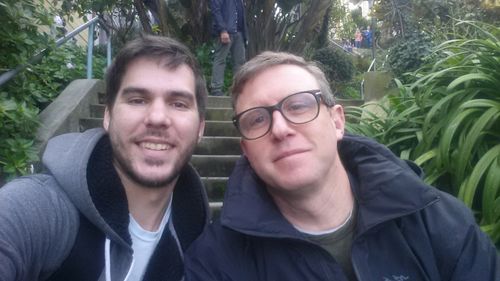 Jordan Foster with Ruben Fleischer