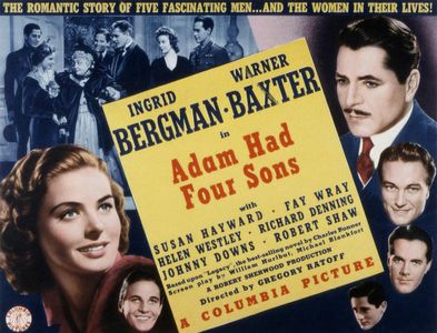 Ingrid Bergman, Susan Hayward, Warner Baxter, Richard Denning, Johnny Downs, Robert Shaw, Charles Lind, and Helen Westle