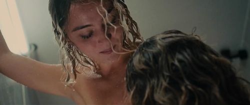 Garance Marillier and Agathe Rousselle in Titane (2021)