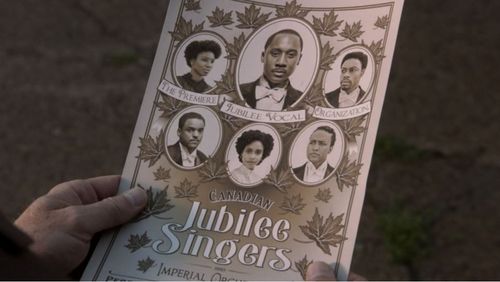Clé Bennett, Miranda Edwards, Dalmar Abuzeid, Ronnie Rowe, Darren Anthony, and Tenika Davis in Murdoch Mysteries (2008)