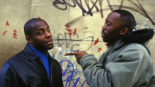 Paterson Joseph and Shaun Parkes in Elmina's Kitchen