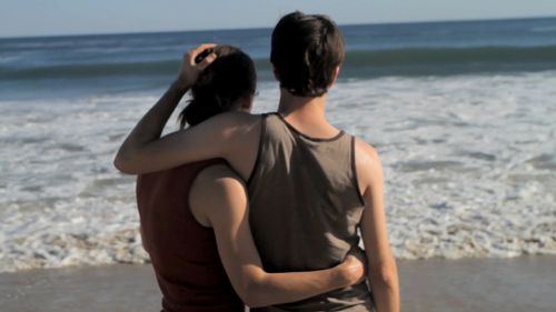 Harry Hains and Nicholas McDonald in The Surface (2015)