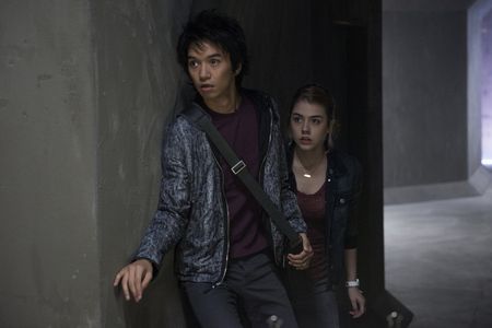 Gatlin Kate James and Toru Uchikado in Heroes Reborn (2015)