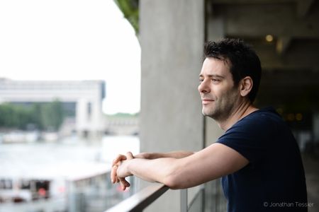 Gaël Zaks on the set of 'Specimen' directed by Fab Manga, 2016
