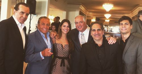 Chazz Palminteri, David Polemeni, Gianni Russo, Nick Vallelonga, and Becky Boggs