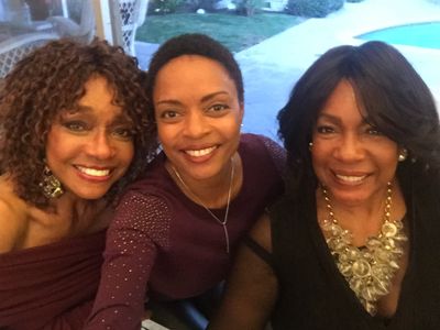 With Beverly Todd and Mary Wilson
