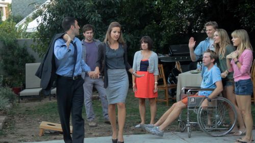 Katherine Randolph, Ed Ellington, Alex Petrovitch, Deanna Smith, Bradley Fletcher, Maria Falgione, and Sara Fletcher in 