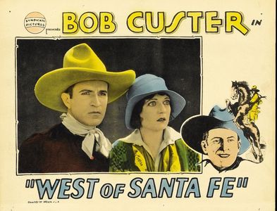 Bob Custer and Peggy Montgomery in West of Santa Fe (1928)