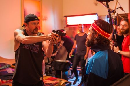 On set for 