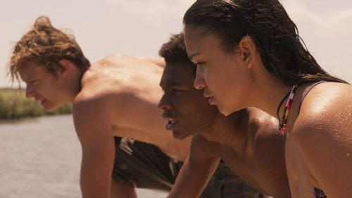 J.D., Madison Bailey, and Rudy Pankow in Outer Banks (2020)